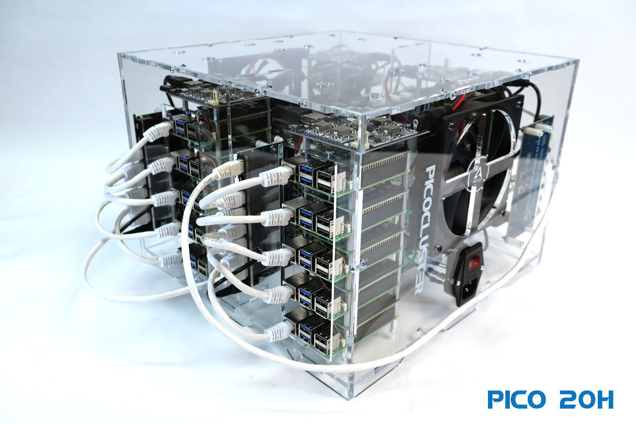 Pico 20AI Raspberry Pi 5 Cluster - 8GB High Performance