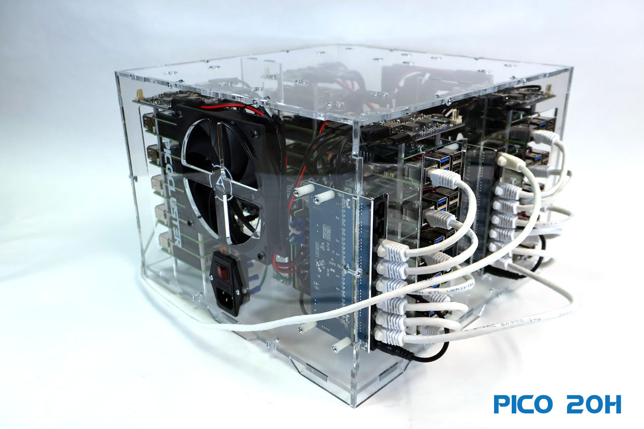 Pico 20AI Raspberry Pi 5 Cluster - 8GB High Performance