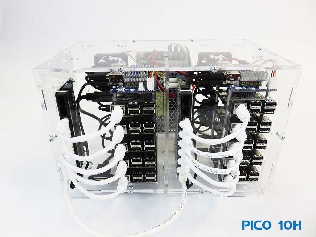 Pico 10 Odroid C4 Cluster