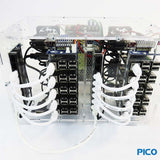Pico 10 Odroid C5 4GB Cluster for Edge & Educational Computing