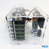 Pico 10 Odroid C5 4GB Cluster for Edge & Educational Computing