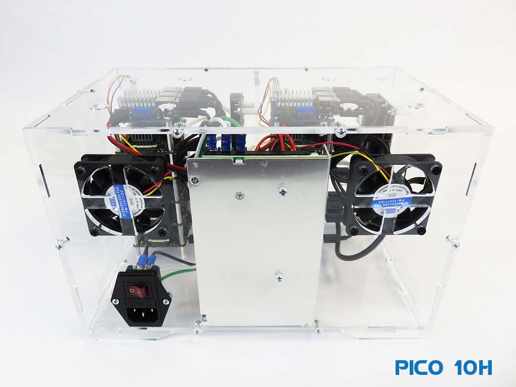 Pico 10 Odroid C5 4GB Cluster for Edge & Educational Computing