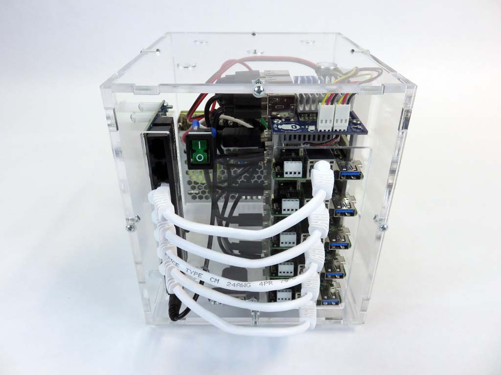 Pico 5 Google Coral Dev Board Cluster
