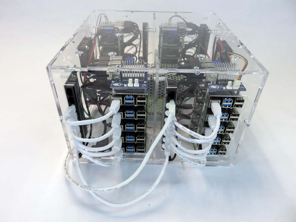 Pico 20 Radxa Rock PI4B Cluster