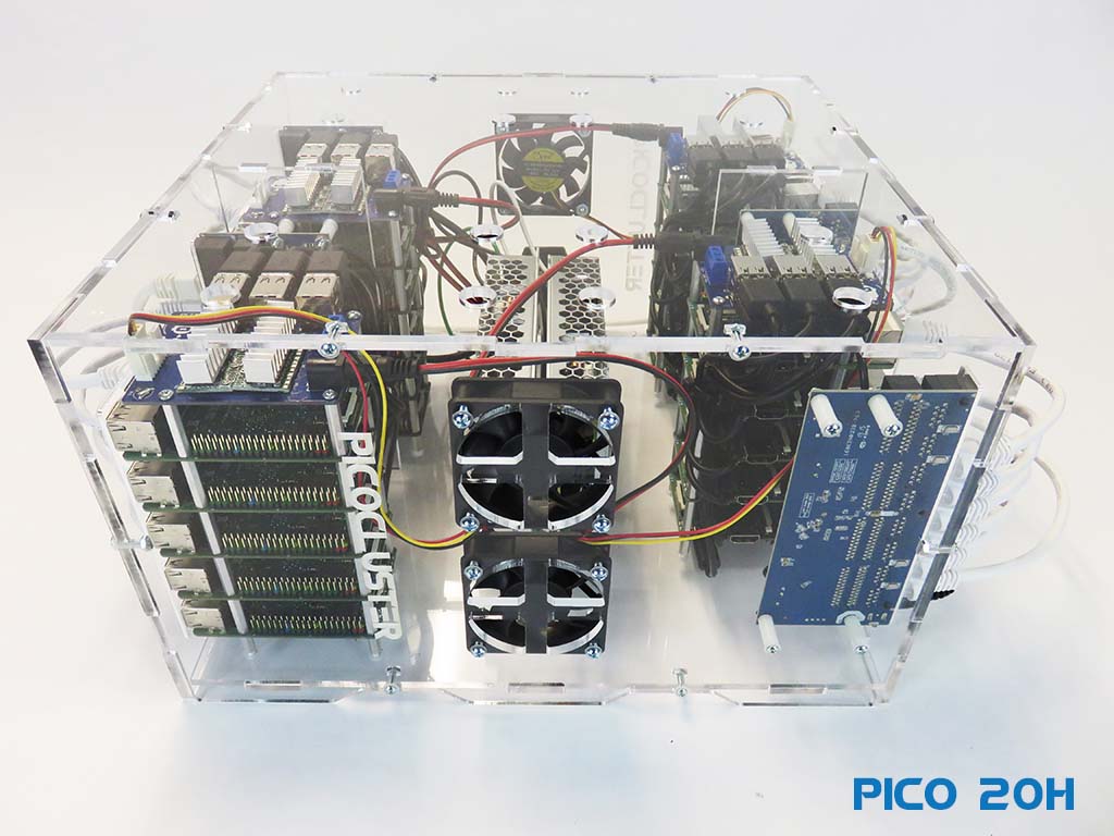 Pico 20 Odroid C5 4GB Cluster - Powerful Edge Computing