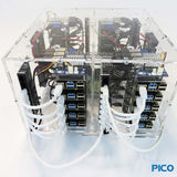 Pico 10 Radxa Rock PI4B Cluster