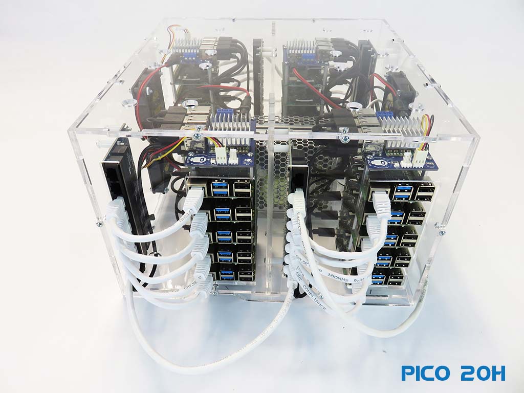 Pico 20 Odroid C5 4GB Cluster - Powerful Edge Computing