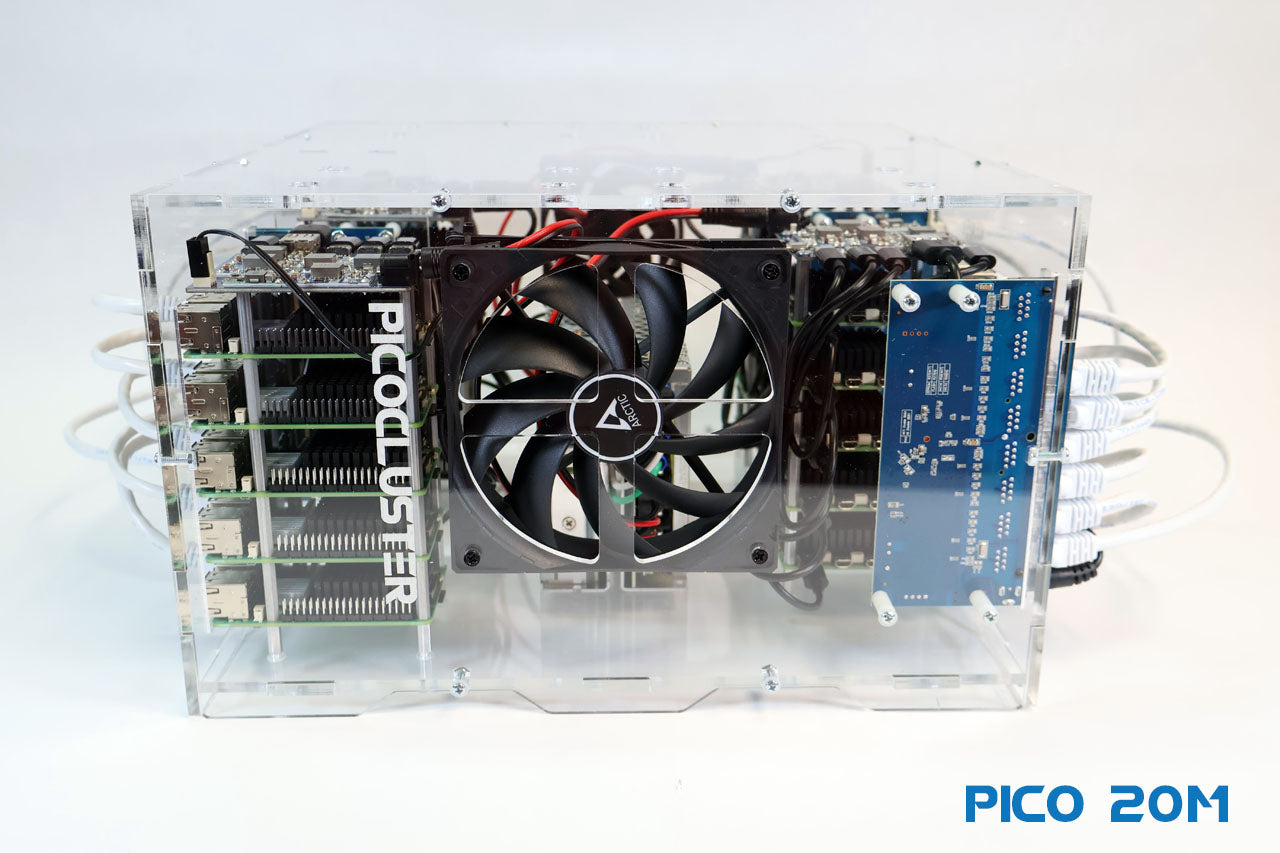 Pico 20T Raspberry Pi 5 Cluster 8GB - High-Performance Computing