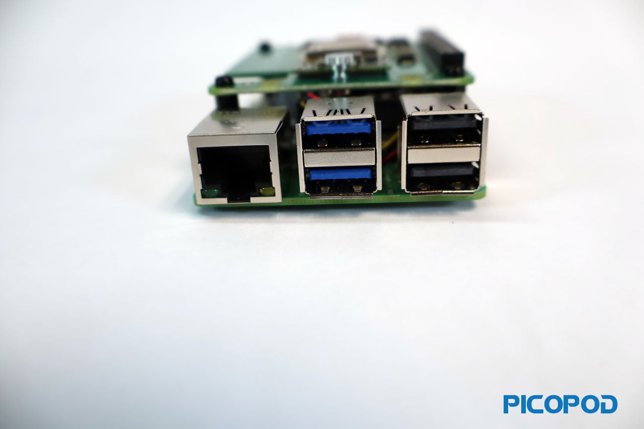 PicoPod Raspberry Pi 5 8GB AI Kit - Versatile Cluster Solution