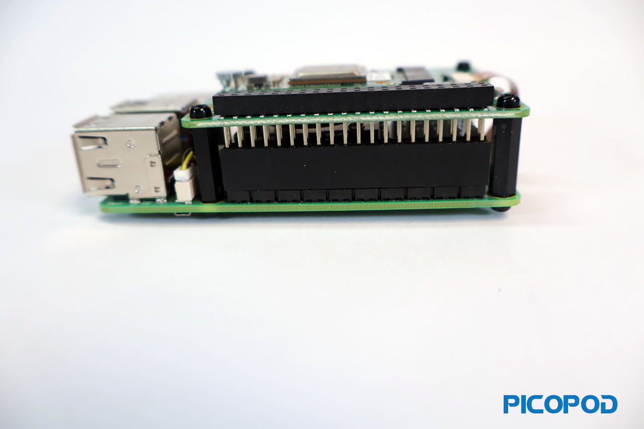 PicoPod Raspberry Pi 5 8GB AI Kit - Versatile Cluster Solution