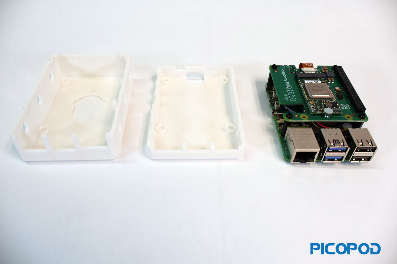PicoPod Raspberry Pi 5 8GB AI Kit - Versatile Cluster Solution
