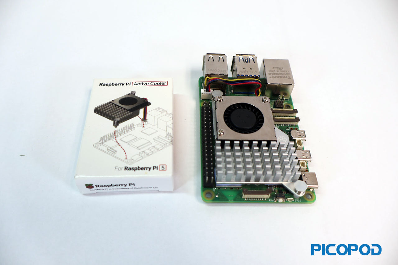 PicoPod Raspberry Pi 5 8GB M.2 Hat Kit - Cluster Computing