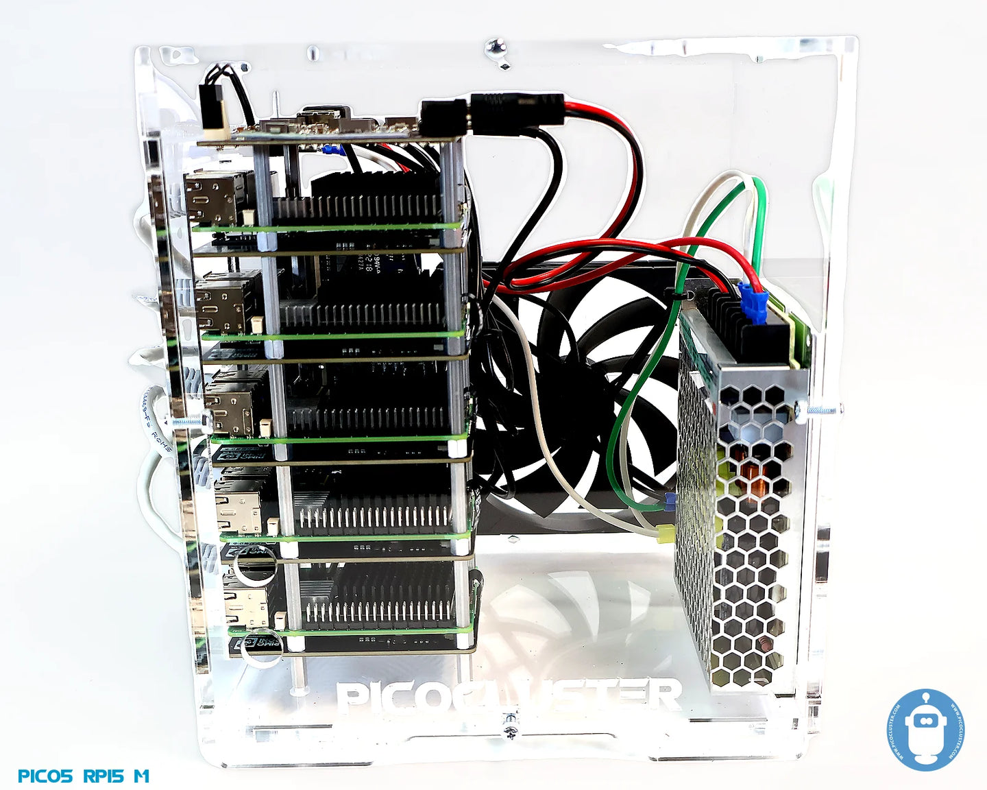 Pico 5M Raspberry PI 16GB/1TB Storage SSD per node