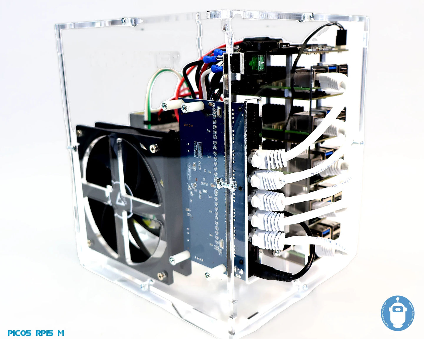 Pico 5M Raspberry PI 16GB/1TB Storage SSD per node