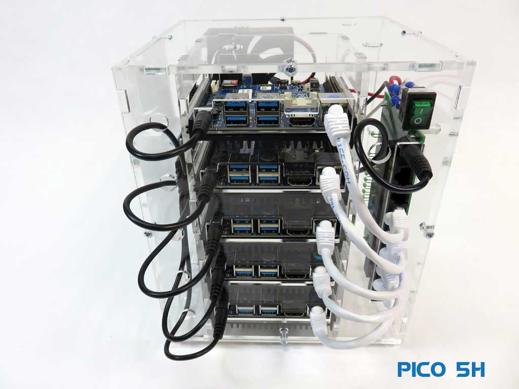 Pico 10 Odroid N2+ 4GB Cluster