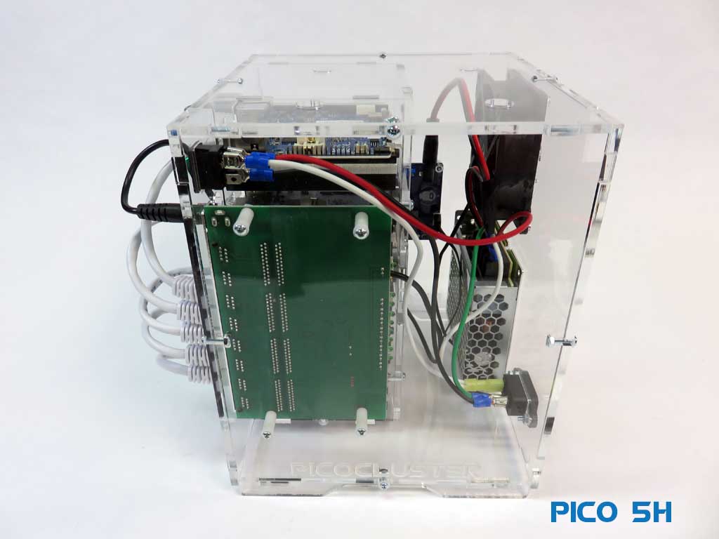 Pico 10 Odroid N2+ Cluster for Edge & Cloud Computing