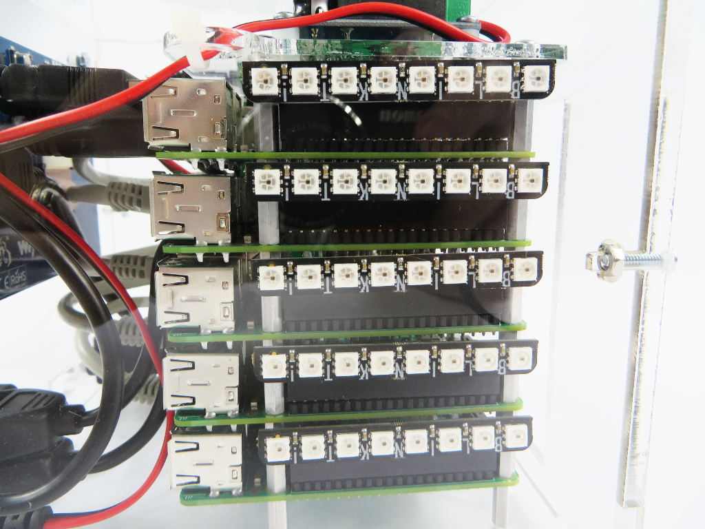 Blinkt! LEDs for PicoCluster - PicoCluster LLC.