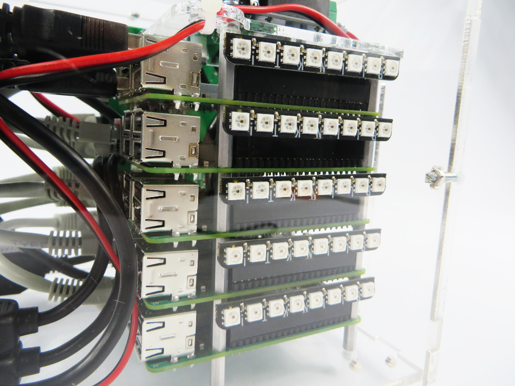 Blinkt! LEDs for PicoCluster - PicoCluster LLC.