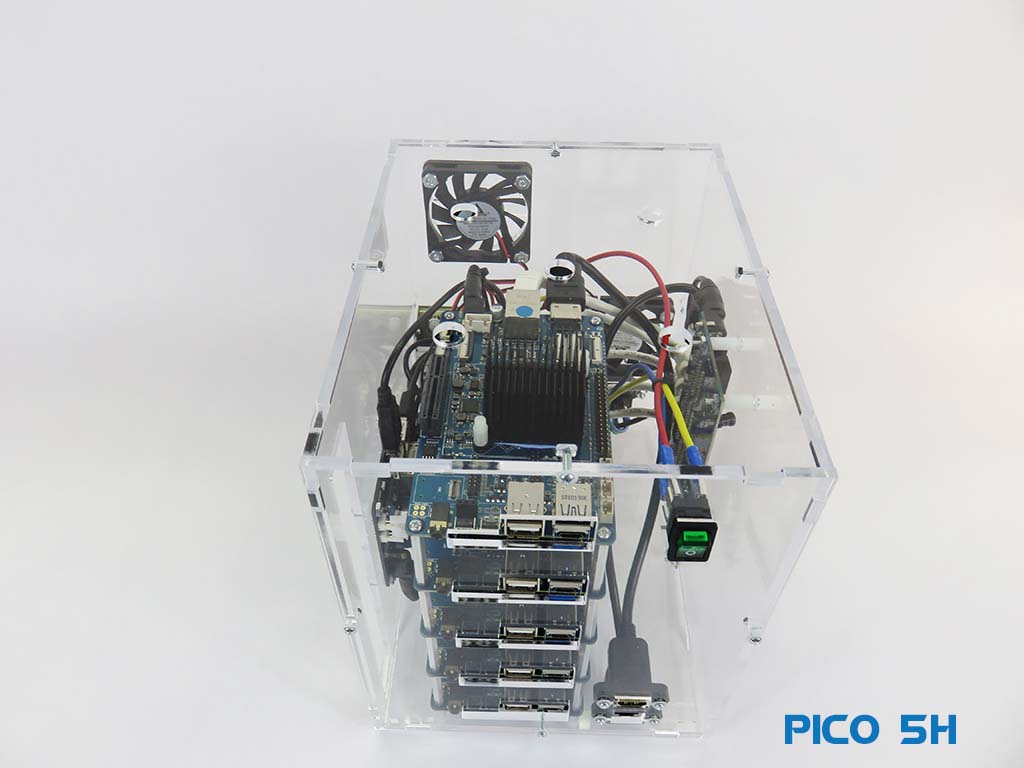 Pico 5 RockPro64 Cluster - Powerful SBC for Edge Computing