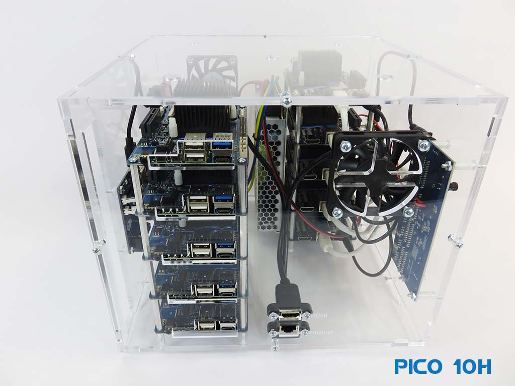 Pico 10 RockPro64 Cluster