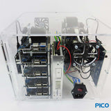 Pico 10 RockPro64 Cluster - Powerful SBC for Edge Computing