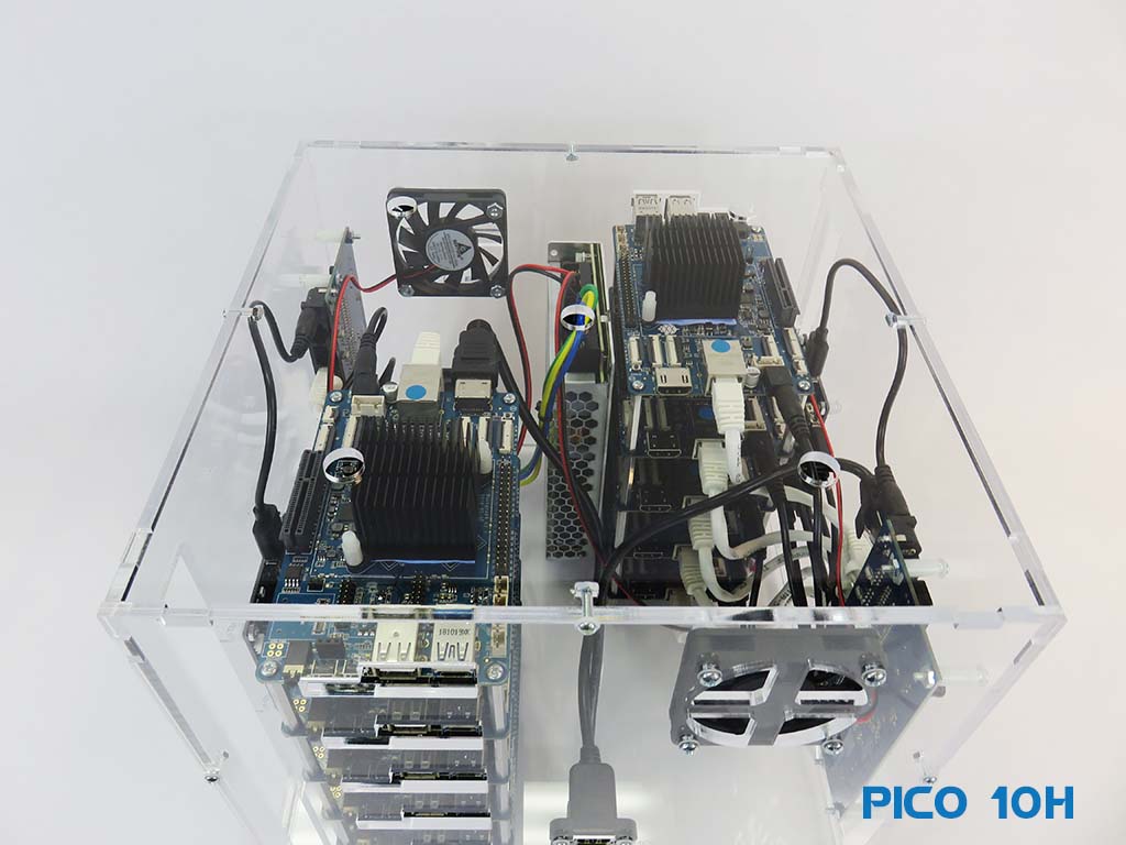 Pico 10 RockPro64 Cluster - Powerful SBC for Edge Computing