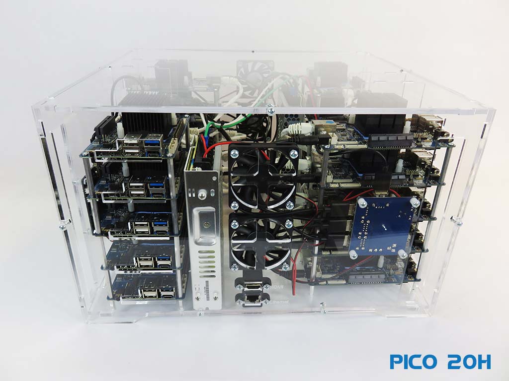 Pico 20 RockPro64 Cluster