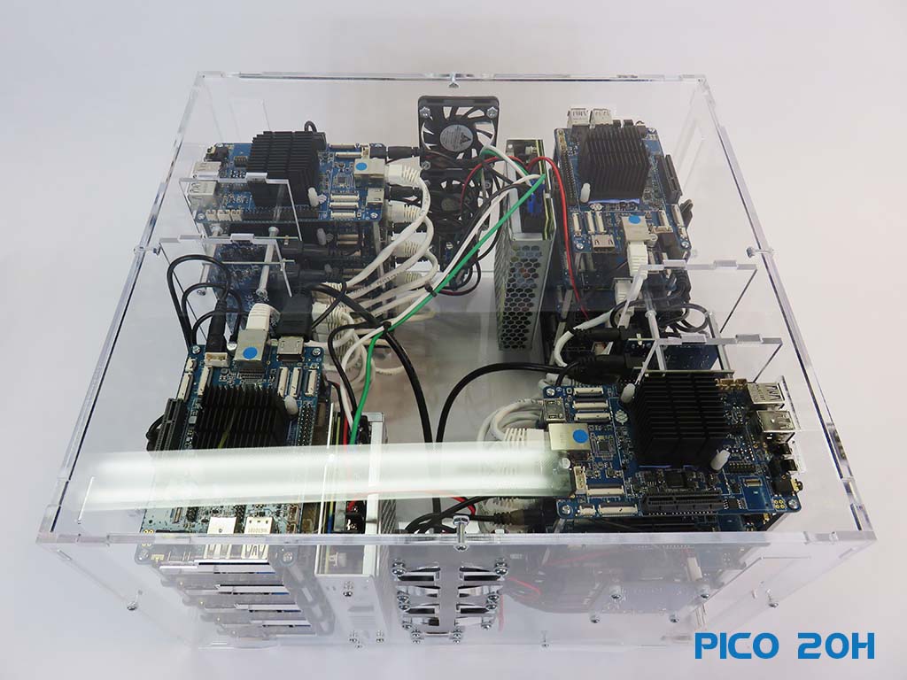 Pico 20 RockPro64 Cluster - Powerful SBC for Edge Computing