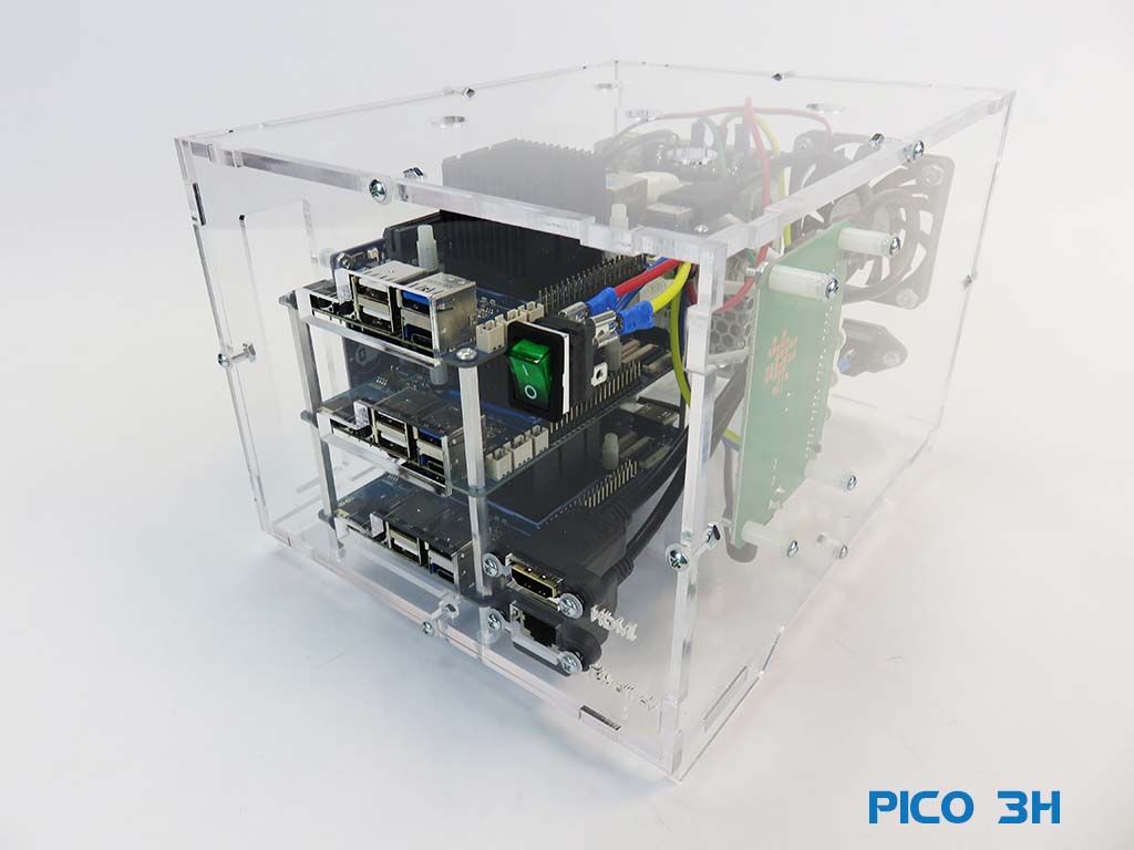 Pico 3 RockPro64 Cluster - Power & Performance
