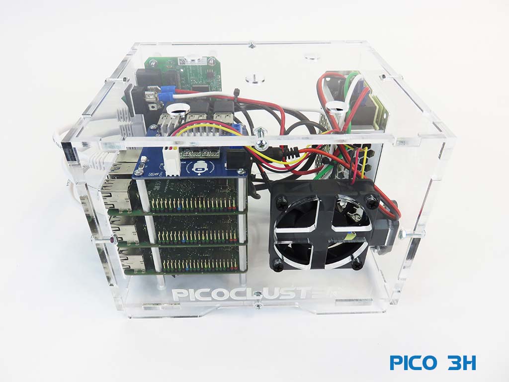 Pico 3 Radxa Rock PI4B Cluster