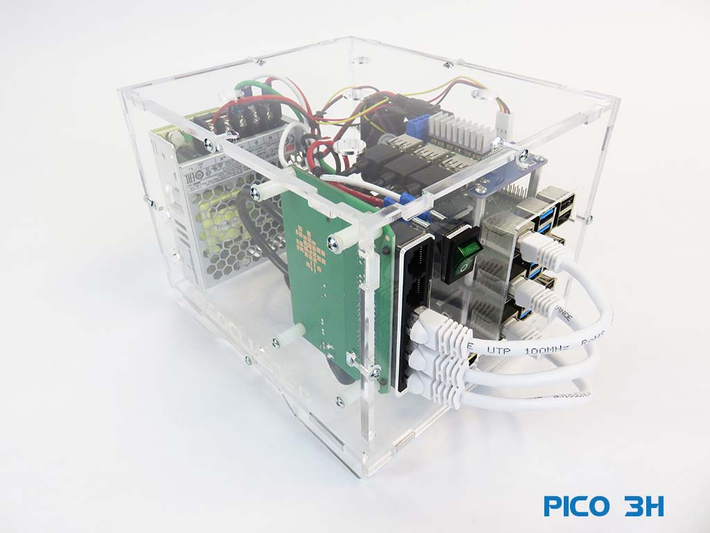 Pico 3 Odroid C5 4GB Cluster – High-Performance SBC Cluster