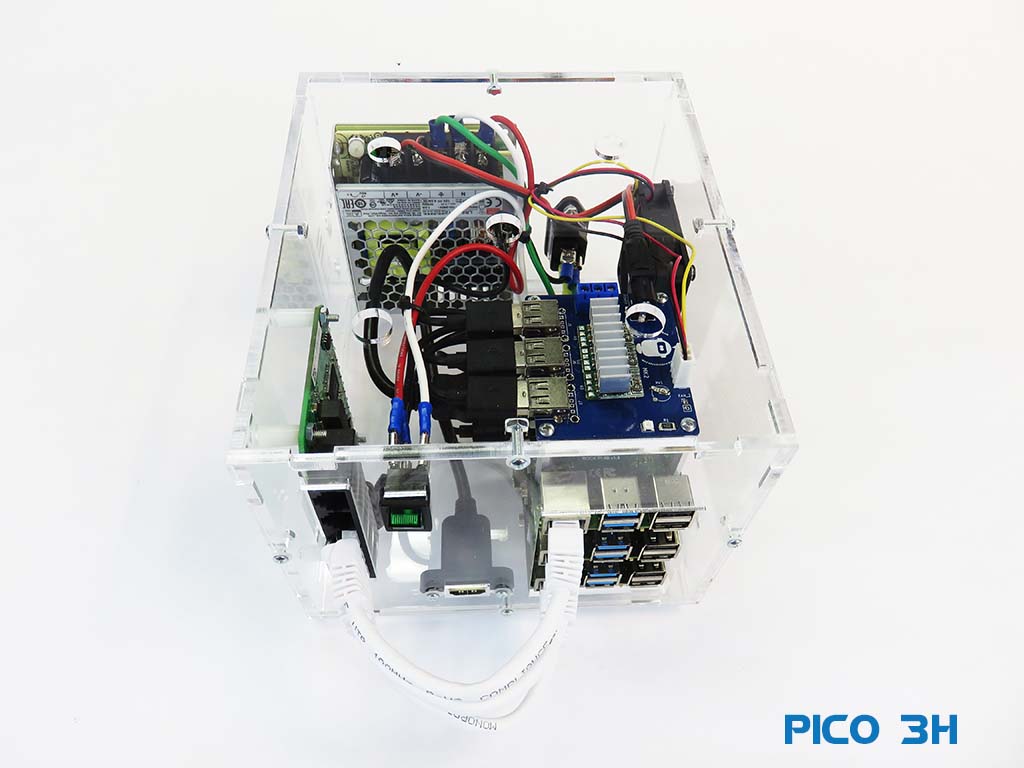 Pico 3 Radxa Rock PI4B Cluster