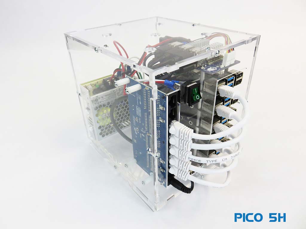 Pico 5 Radxa Rock PI4B Cluster